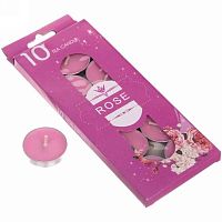 Набор свечей "Влюблённая роза" 114-163 (10шт)