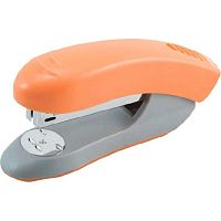 Степлер №24/6, 26/6 20л. deVENTE Neon 4142340 пластик, оранжевый неон, к/к