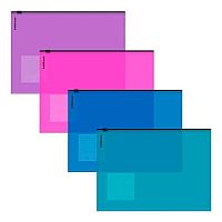 Папка на молнии А5+ EK "Апельсин Сияние" 65324 Zip,п/прозр.,пластик,140мкм,асс.