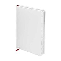 Ежедневник н/д А5+ 136л. BV кож.зам. "Sydney Nebraska" 3-128/24 белый,серебр.срез,бел.бум.