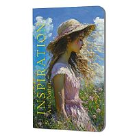 Блокнот А5  32л. КОНТЭНТ "Inspiration.Моне.Девушка в шляпе" 978-5-00241-395-9 линейка,софт-тач
