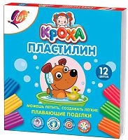 Пластилин 12цв.,240гр. ЛУЧ "Плавающий" 29С 1769-08