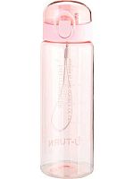 Бутылка д/воды 780мл Миленд "Свежесть" УД-9376 пластик.с крышкой-защёлкой,розовая