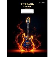 Тетрадь для нот 40л. А4 ЭКСМО спираль "Рок-н-ролл" ТНС40250 вертик.,глянц.лам.