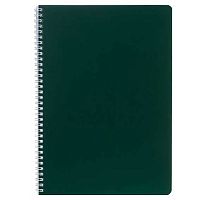 Тетрадь 96л. (клетка) А4 ХАТ спираль "SoloMatte-Малахит" лам.софт-тач