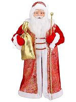Новогодний сувенир Миленд "Дед Мороз в красной шубе винтаж" Т-5512  79см