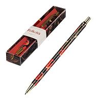 Ручка подар. авт. шар. BV "Flora. Гранат" 20-0263/25 синяя,0,7мм,металл.,подар.уп.