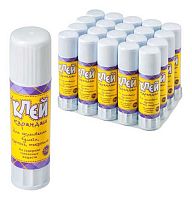 Клей-карандаш 15гр. ГЛОБУС "Школьный" 1022