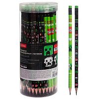 Карандаш ч/гр. с ласт. ХАТ "Пиксель Бум" 094407 НВ,кругл.корп.,заточ.