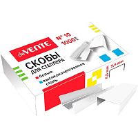 Скобы №10 deVENTE 1000шт. к/к 4141701белые