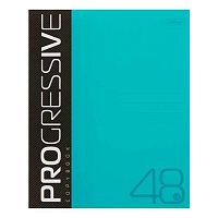 Тетрадь 48л. (клетка) А4 ХАТ пластик.обл. "Progressive бирюзовая"