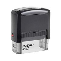 Штамп самонаб. Trodat IDEAL 4912 (168225) 4стр. 47*18мм,чёрный,1касса