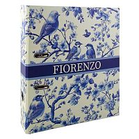 Регистратор 75мм Fiorenzo А4 "Blue birds" 252838 мат.лам.,разбор.