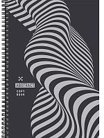 Тетрадь 60л. (клетка) А4 Проф-Пресс Profit спираль "Абстрактный дизайн-6" 60-8995 цв.мел.обл.