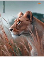 Тетрадь 96л. (клетка) А4 Проф-Пресс "Красивый хищник" 96-8963 цв.мел.обл.,офсет №2