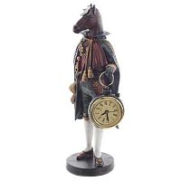 Фигурка с часами НГ REMECO Символ года 2026 "Лошадь" 825425 полимер,12*7,5*24,5см