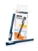 Ручка шар. ГЛОБУС "Win Pyramis" РШ8 синяя,0,7мм