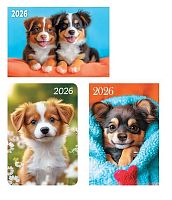 Календарь карм. 2026г. ЛИС "Собаки" КГ-26-018(021,355) уф-лак,64*93мм,карт.225г/м