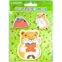 Кл.бумага д/заметок 40*40мм/70*70мм deVENTE  20л.*3шт "Hamster" 2010409 асс.форм,дизайна