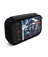 Пенал 2отд. 190*105 ПЧЕЛКА ПО-901 SOFT "Black car" ткан.торец