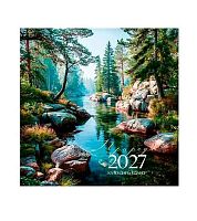 Календарь настенный 2027г. BG "Природа" 391066 мел.бум.,12л.,105г/м2,29*29см,на скобе