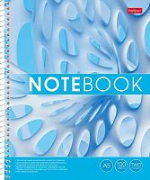 Тетрадь100л. (клетка) ХАТ спираль "Сфера" 31784 уф-лак,обл.с карм.,многоуров.перф.