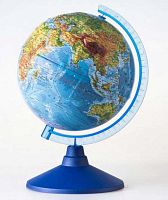 Глобус d=210 ГЛОБЕН Классик Евро рельефный физический Ке022100183