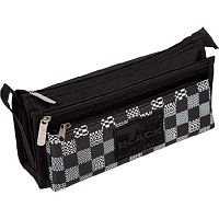 Пенал-косметичка deVENTE 210*100*75 "Total Black" 7029406 (60предм.) прямоуг.,полиэст.+кож.зам.