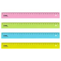 Линейка 30см СТАММ ЛН32 Neon Cristal асс