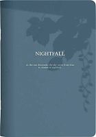 Тетрадь 40л. (клетка) Be Smart "Shadow. Синий" N5302 микротекстур.,лам.,скругл.углы (155*210мм)