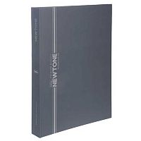 Тетрадь на кольцах  80л. (клетка) ХАТ Premium NEWtone PASTEL Серый агат 05060 лам.софт-тач