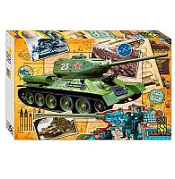 Пазлы  500 Степ Пазл "Танк Т-34" 91067