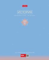 Тетрадь предм. 48л. ХАТ "Трогательная пастель-История" 33249 со справ.мат.,soft-touch лам.(клетка)