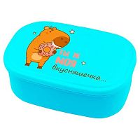 Ланчбокс deVENTE "Ты ж моя вкусняшечка" 8090503 пластик,450мл,140*96*56мм