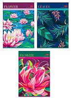 Тетрадь 80л. (клетка) А4 ХАТ "Палитра природы" глянц.лам.,тисн.,асс.