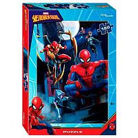 Пазлы  160 Степ Пазл "Человек-паук (new) (Marvel)" 94152