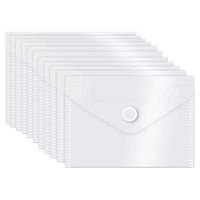 Папка-конверт на кнопке А7 deVENTE 3079569 прозр.,180мкм