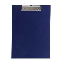 Клипборд А4 EK Classic 755 синий,карт.+б/в,2,0мм,фактр.песок