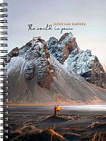 Записная книжка А5  80л. Проф-Пресс спираль "Природа-6" 80-9077 тв.обл.,глянц.лам.