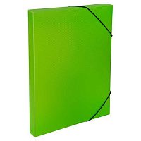 Короб архивный А4  30мм Expert Complete "Prisma neon" ЕС240400021 лайм,3Dэф.,пласт.,рез.,700мкм