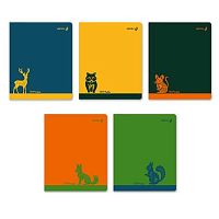 Тетрадь 96л. (клетка) SVETOCH "Однотонные приключения" Т91 (01529)