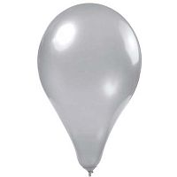 Шары возд. 10" ALINGAR "Металлик. Серебряный" AL5405 silver