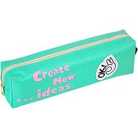 Пенал-косметичка deVENTE 210*60*45 "Create new ideas" 7025683 (30предм.) мятный,полиэстер