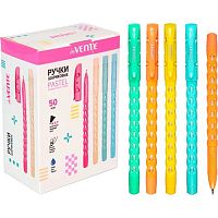 Ручка масл. шар. deVENTE "Pastel" 5073557 синяя,0,7мм,ультраглад.письмо,асс.