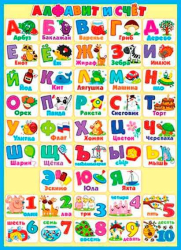 0.0-02-416 Плакат А2 "Алфавит и счёт" (МО)
