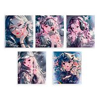 Тетрадь 48л. (клетка) ФЕНИКС "Аниме голографика" 68575 выб.твин уф-лак,мел.карт.,асс.