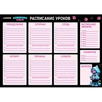 Расписание уроков А3 deVENTE "Korokoro" 6020501 лам.,магнитно-маркерное многораз.