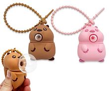 Брелок д/ключей INTELLIGENT "Капибара" DK-317 резин.,7см