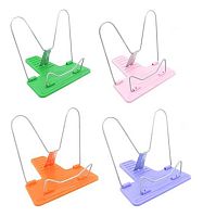 Подставка для книг/учебников ПЧЕЛКА П-11 "Нежный микс" с держ.д/ручки с металл.лепестком