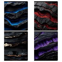 Тетрадь 48л. (клетка) BG "Marble" 60308 глянц.лам,микро sandy-touch лак